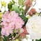 26" Pink & Yellow Rose & Hydrangea Floral Spring Wreath